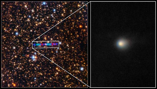 '3I/아틀라스(ATLAS)'의 모습./Observatory/NOIRLab/NSF/AURA/K. Meech (IfA/U. Hawaii)
