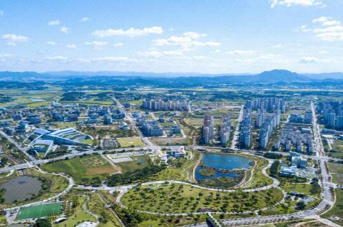 충남 내포 혁신도시 전경. 홍성군 제공