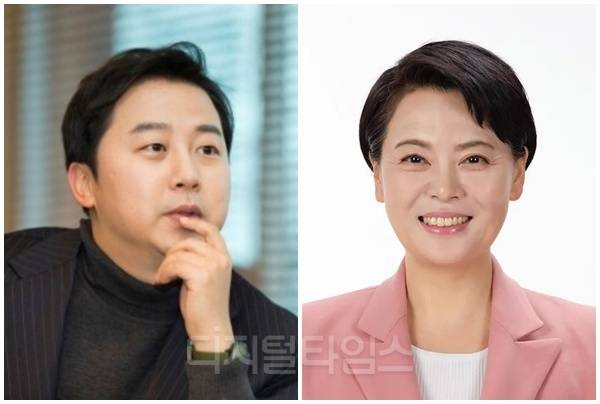 장예찬(왼쪽) 전 국민의힘 청년최고위원과 윤희숙 국민의힘 혁신위원장. [디지털타임스 DB]