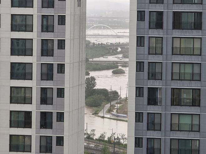 실시간) 천안, 아산 강수 상황