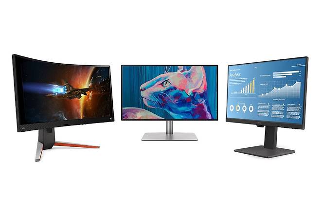 사용 목적에 따라 다양한 모니터 제품을 선택할 수 있다 / 출처=벤큐