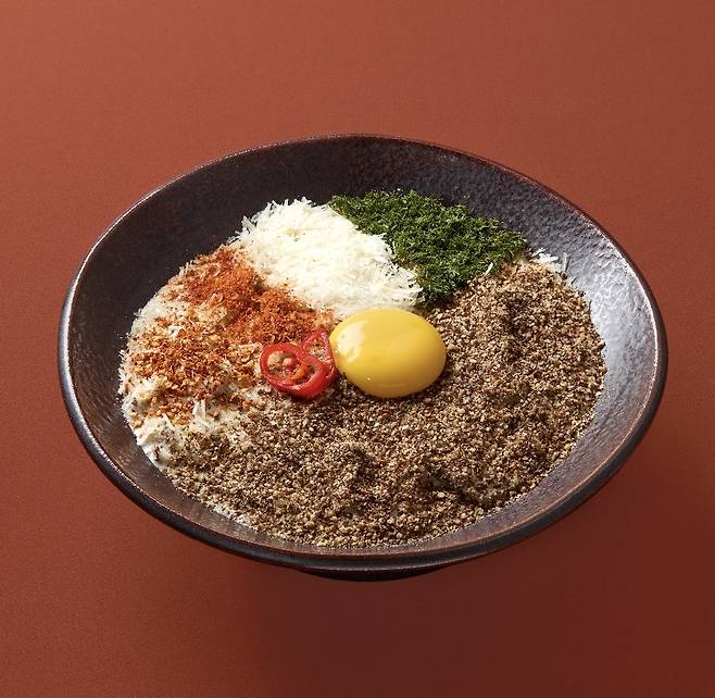 Bracken cream sujebi, hand-torn wheat dough flakes simmered in a flavorful broth with a creamy base, served at Junghee (Junghee)