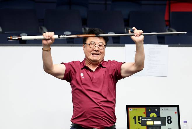 김무순이 드림투어 개막전 정상에 올랐다. PBA 제공