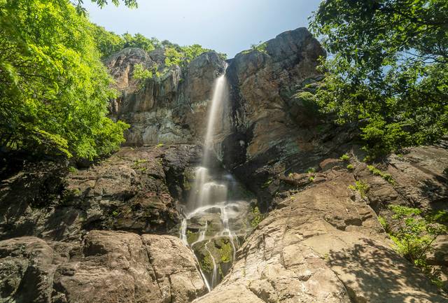 부안의 선계폭포.