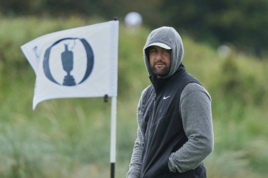 연습 라운드하는 셰플러. 사진[AP=연합뉴스]