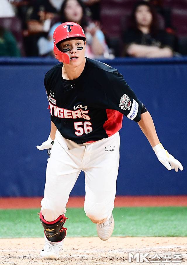 올 시즌 전반기 맹활약을 펼친 오선우. 사진=김영구 기자