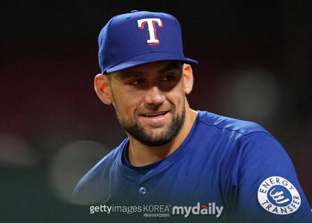 텍사스 레인저스 네이선 이볼디./게티이미지코리아