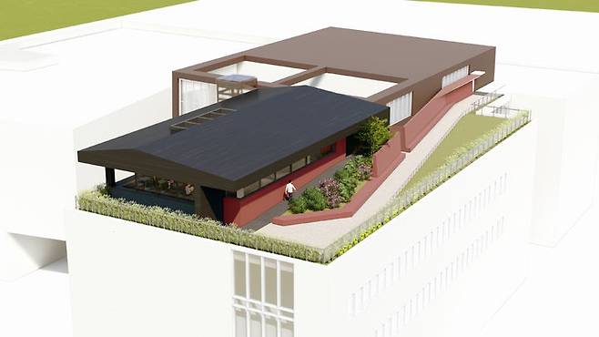 [부산=뉴시스] 부산현대미술관 4층 레스토랑 조감도. (그림=부산현대미술관 제공) 2025.07.17. photo@newsis.com *재판매 및 DB 금지