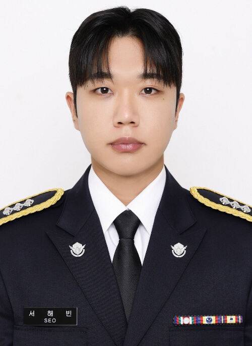 군산해양경찰서 새만금파출소 소속 서해빈 경장.