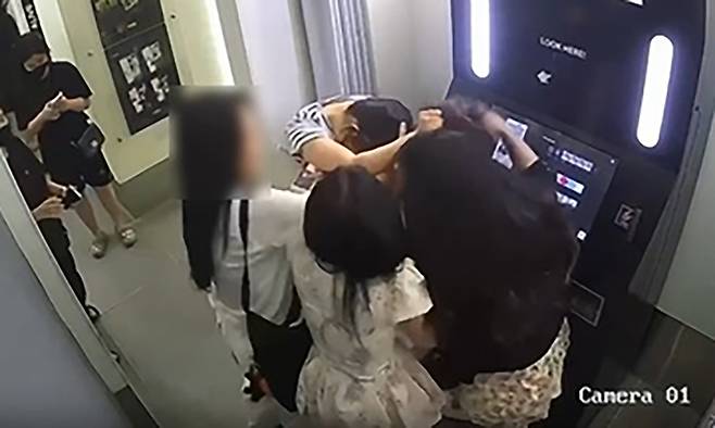 베트남 하노이서 한국인 여성들, 베트남인 여성들 폭행. 베트남뉴스(VNS) 캡처