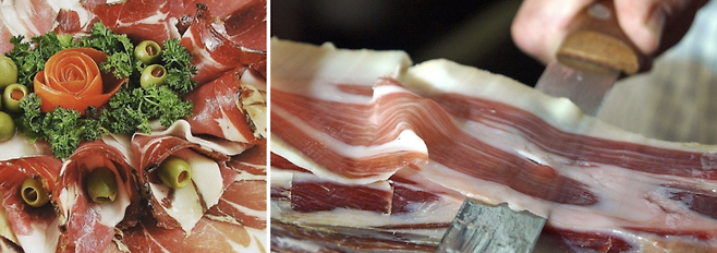 우리나라에서도 와인과 즐겨먹는 크로아티아 전통 음식으로는 프르슈트. 사진제공|크로아티아관광청/CNTB