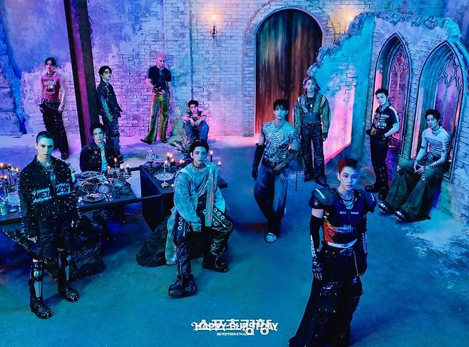 그룹 세븐틴. 하이브 레이블즈 제공