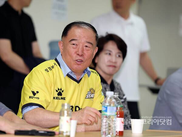 화성시체육회 박종선 회장, 감사의 인사말.