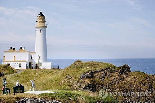 2009년 디오픈 때 턴베리 골프클럽 전경. [AP=연합뉴스]