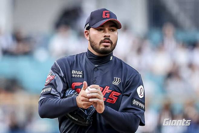 롯데자이언츠 외국인투수 알렉 감보아. 사진=롯데자이언츠