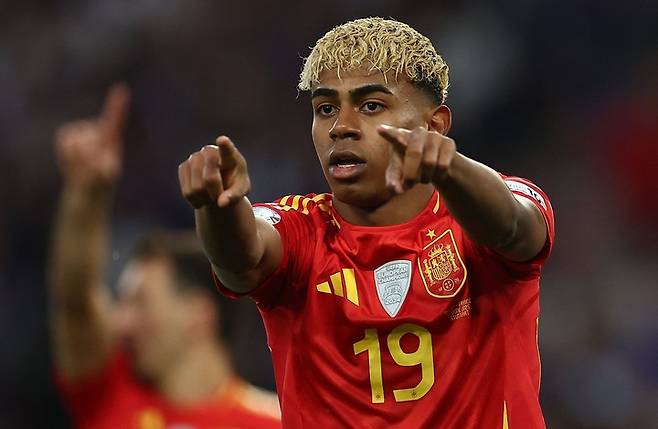 스페인 축구대표팀의 라민 야말