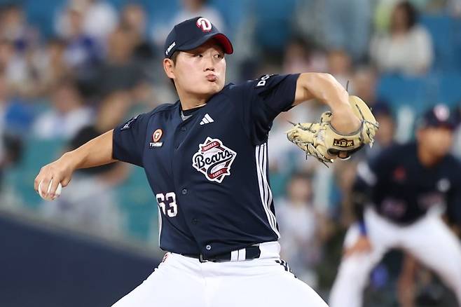 두산 베어스 김택연.