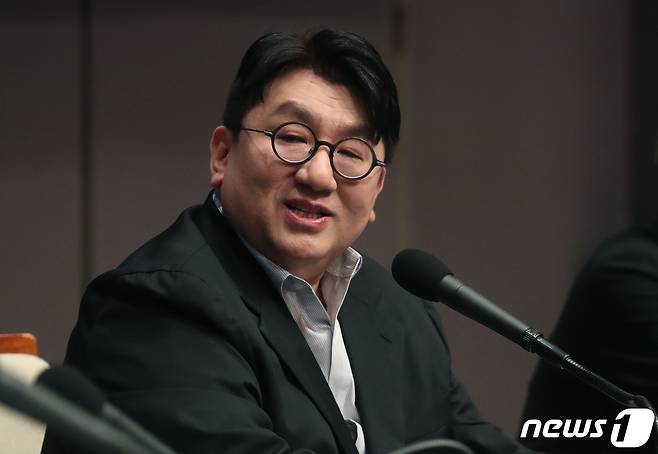 방시혁 하이브 의장 2023.3.15/뉴스1 ⓒ News1 송원영 기자