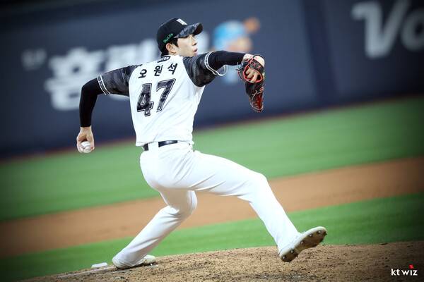 오원석. ⓒkt wiz