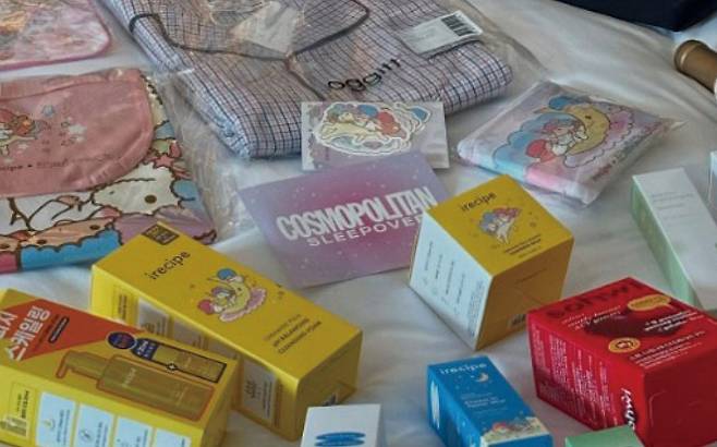 참석자 전원에게 제공한 웰컴 기프트 백.