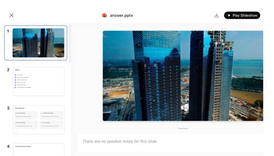챗GPT 에이전트가 PPT 슬라이드를 제작하는 모습. 사진 오픈AI