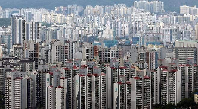 서울 시내 아파트 전경. 사진=뉴스1