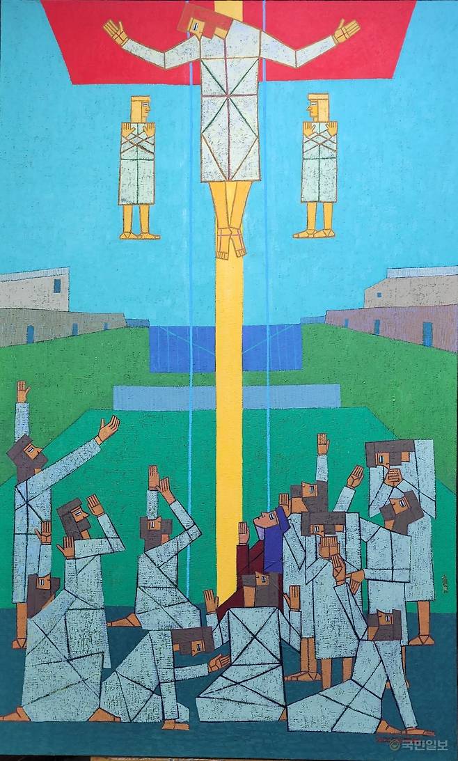 '오! 예수, 그리스도의 승천' 80호 2025. 이도선 작가 제공