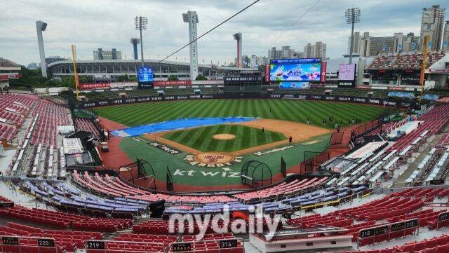 수원 KT 위즈파크./수원=김경현 기자