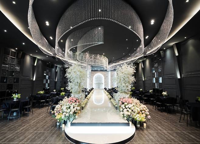 웨딩홀 업체 SNS 캡처