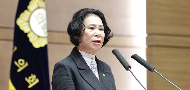 ▲폭우로 인한 시민 피해가 속출하고 있는 가운데, 김행금 천안시의회 의장이 출판기념회를 강행하겠다는 입장이어서 비난 여론이 확산되고 있다 ⓒ프레시안 DB