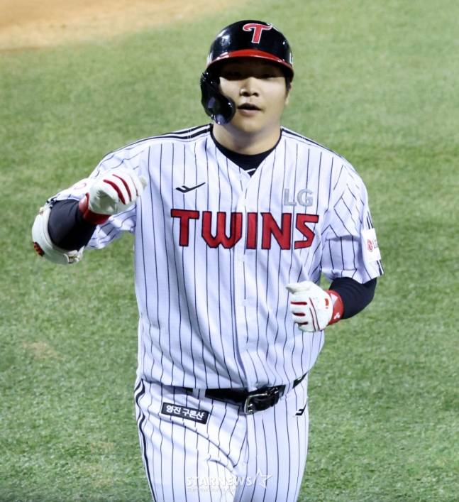 LG 문보경. /사진=김진경 대기자