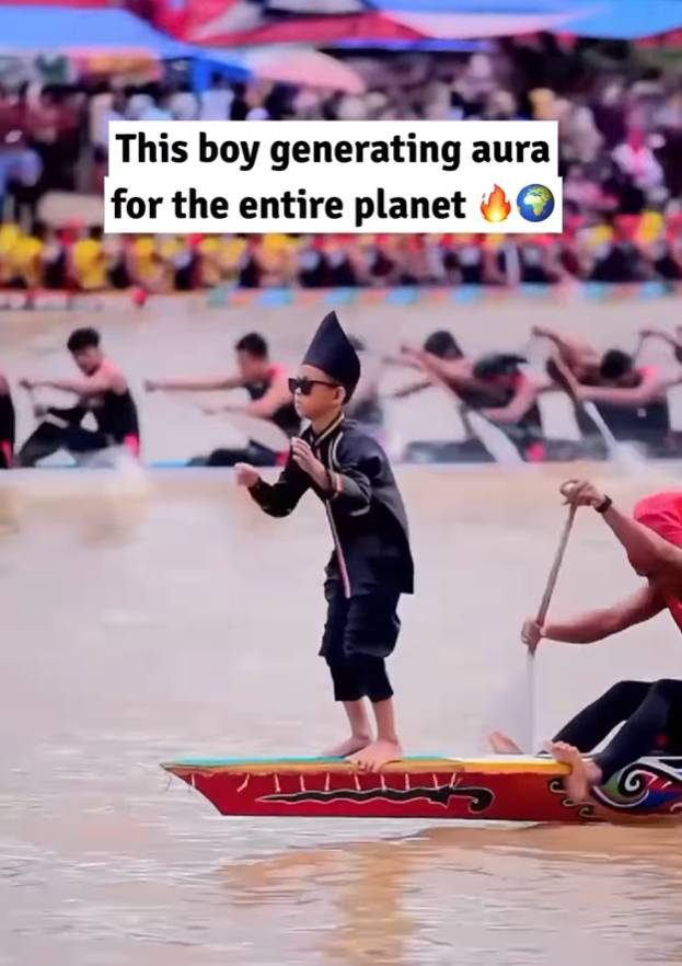 아우라 파밍 동작/사진=인도네시아 관광청 인스타그램 공식계정 @wonderfulindonesia