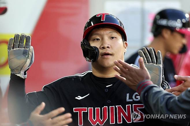 LG 문보경 [연합뉴스 자료사진]