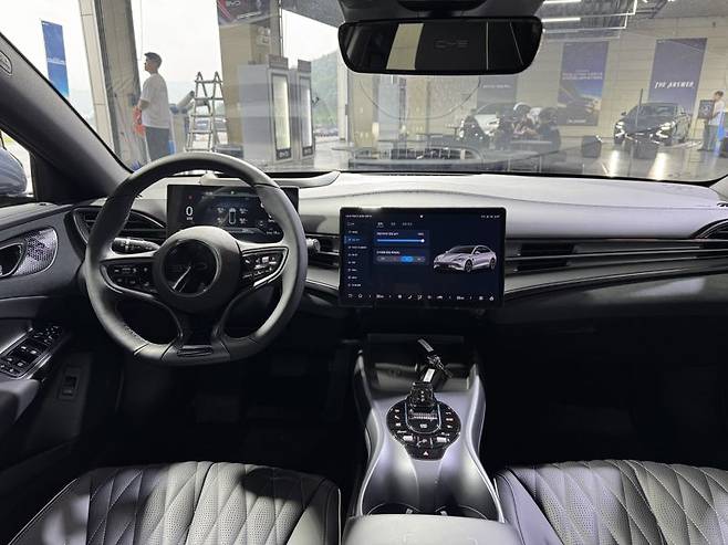 BYD 씰 내부 1열. 정원일 기자