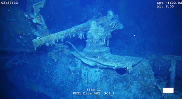 미 포클랜드 제도에서 1914년 포클랜드 전쟁 중 침몰한 독일 전함 SMS 샤른호르스트가 105년 만인 2019년 12월 영국 해군에 의해 발견됐다. 포클랜드=EPA 연합뉴스