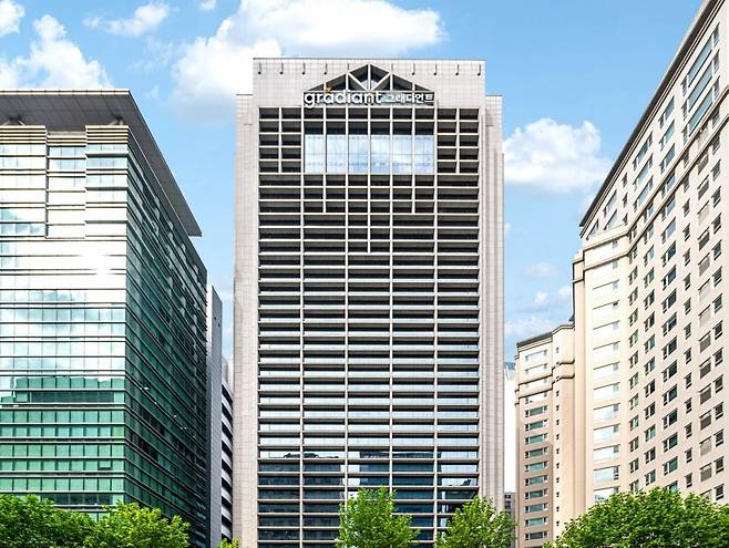 아이마켓코리아와 모회사 그래디언트가 입주해 있는 삼성동 본사. 아이마켓코리아 제공