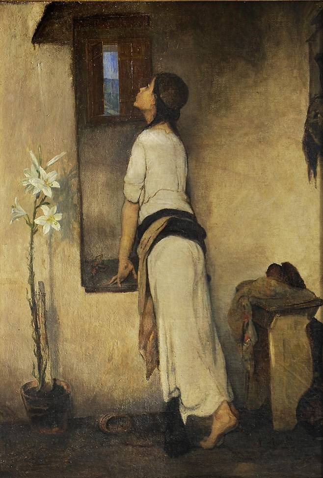 Lytras Nikephoros [Waiting], 1832-1904 ©National Gallery-Alexandros Soutsos Museum