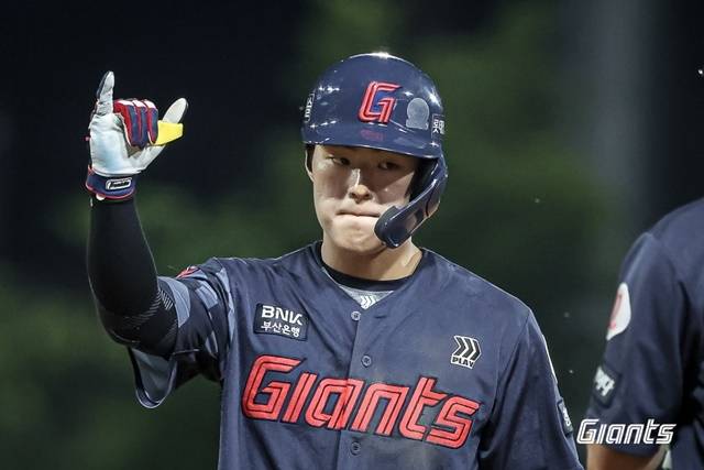 한태양은 19일 잠실 LG전에서 클러치 능력을 뽐냈다. 사진=롯데 제공