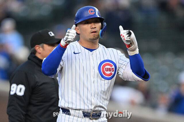 시카고 컵스 스즈키 세이야./게티이미지코리아
