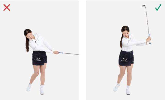 오른발 빼기 스윙 연습법.