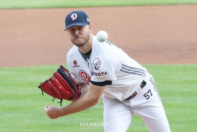두산 콜 어빈. /사진=김진경 대기자