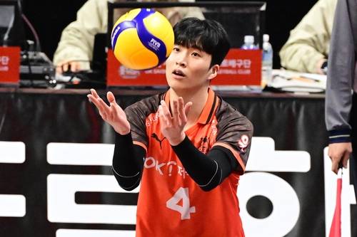 남자배구 대표팀에 합류하는 아웃사이드 히터 김웅비 [한국배구연맹 제공. 재판매 및 DB 금지]