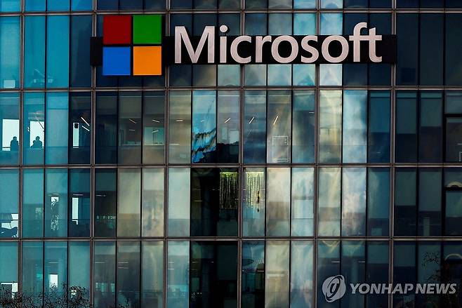 마이크로소프트 [로이터=연합뉴스. 재판매 및 DB 금지]