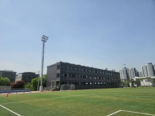 통진고등학교 모듈러교실.