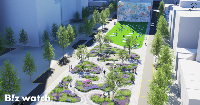 세운상가 공원 조감도/자료=서울시