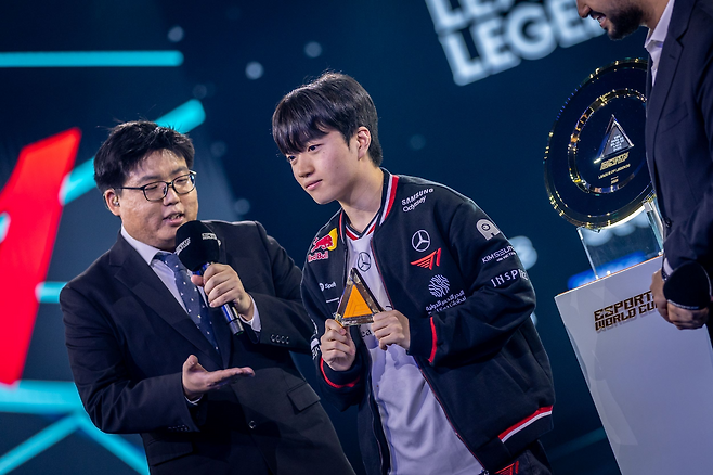 T1 '케리아' 류민석(사진=e스포츠 월드컵)