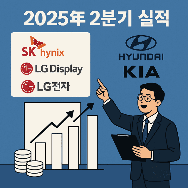 주요 IT 및 자동차 기업 2025년 2분기 실적 발표 예정.(사진=챗GPT)