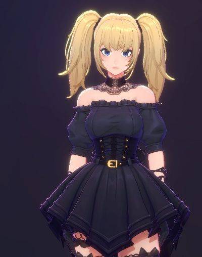 인공지능(AI) 챗봇 '그록'의 음성 채팅 모드에서 등장하는 AI 캐릭터 '애니'. 그록