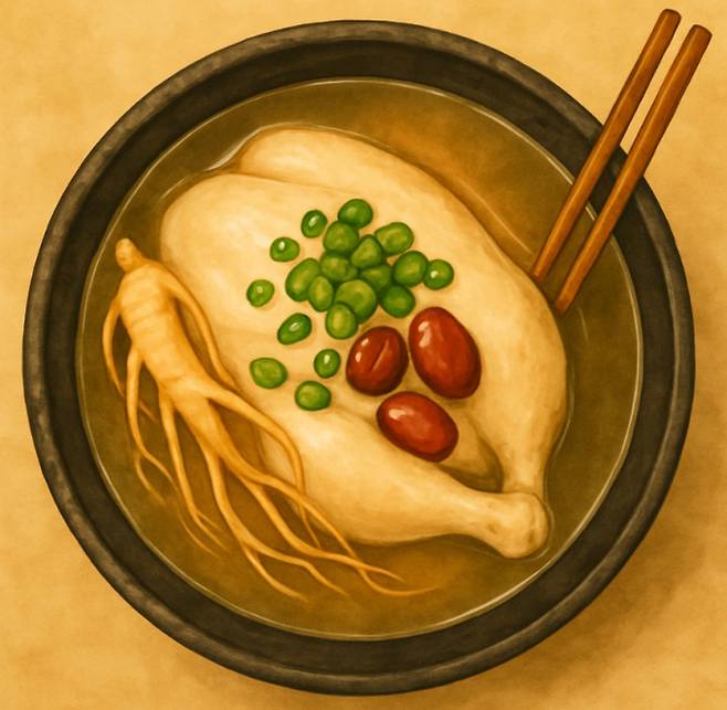 초복 삼계탕 보양식