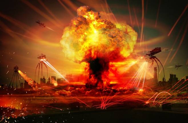 핵무기 확산과 기술·정보 환경의 변화가 새로운 차원의 핵위협을 불러오고 있다는 전문가들의 우려의 목소리가 높아지고 있다. 핵전쟁을 표현한 이미지. 게티이미지뱅크 제공